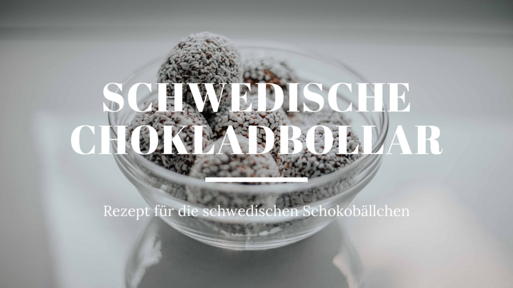 Rezept: Schwedische Chokladbollar für Deine Fika